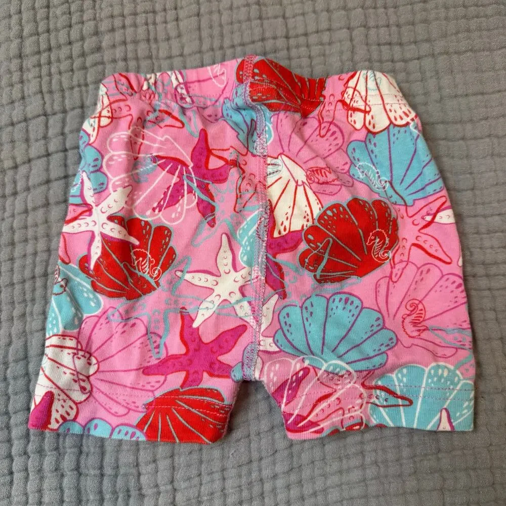 Disney Hanna Andersson Little Mermaid Ariel PJs Pajama Set 18-24 Months